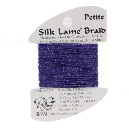 Silk Lame Braid Petite - SP229 Plus Purple