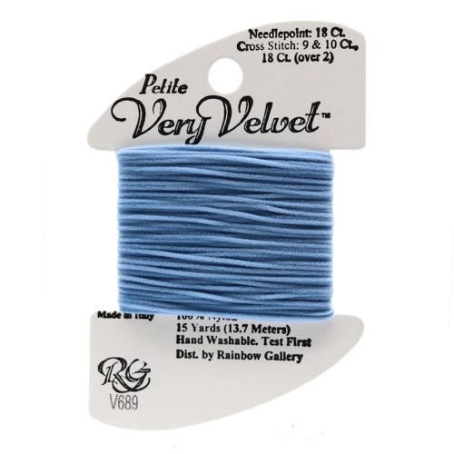 Petite Very Velvet - V689 Blue Bell