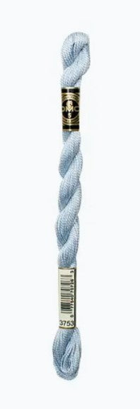 Fleur de Paris Pearl Cotton 5 Moonlight Blue 3753