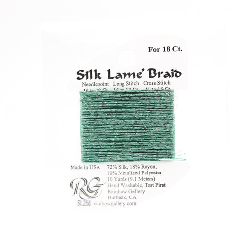 Silk Lame Braid 18 - SL256 Desert Sage
