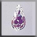Very Small Teardrop Crystal Bead