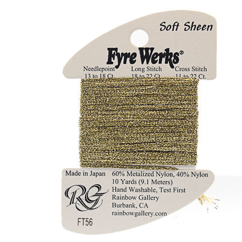 FYRE WERKS FT56-VINTAGE GOLD