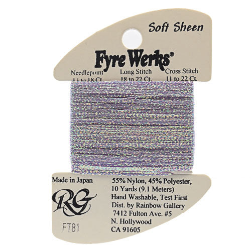 FYRE WERKS FT81-LILAC PEARL