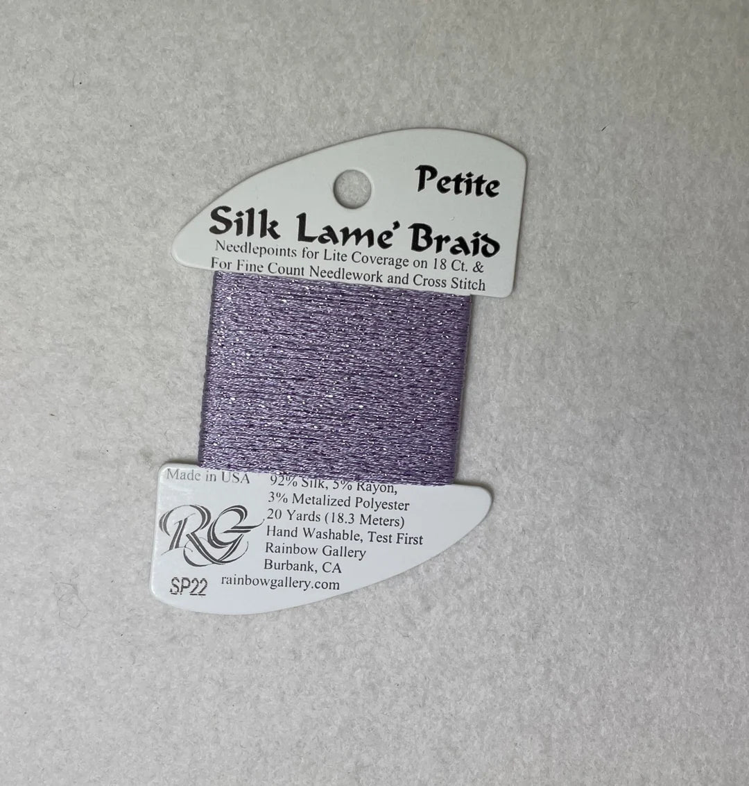 Silk Lame Petite SP22 LAVENDER