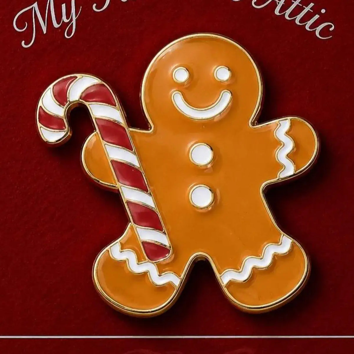 Gingerbread Man Needle Minder