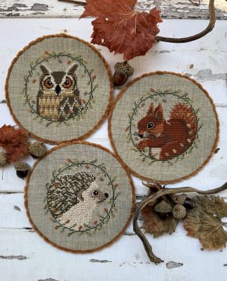 Fall Animals Trio 2025 by Paola Rizzi - Puntini Puntini