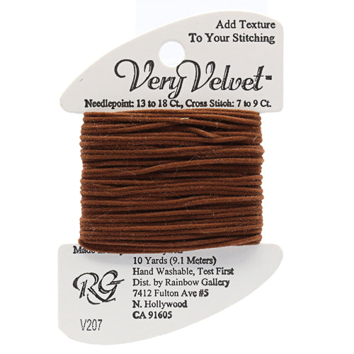 Very Velvet - V207 Warm Brown