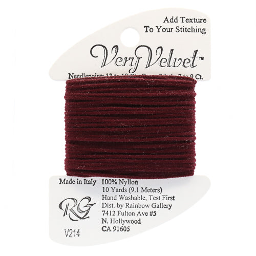 Very Velvet - V214 Garnet