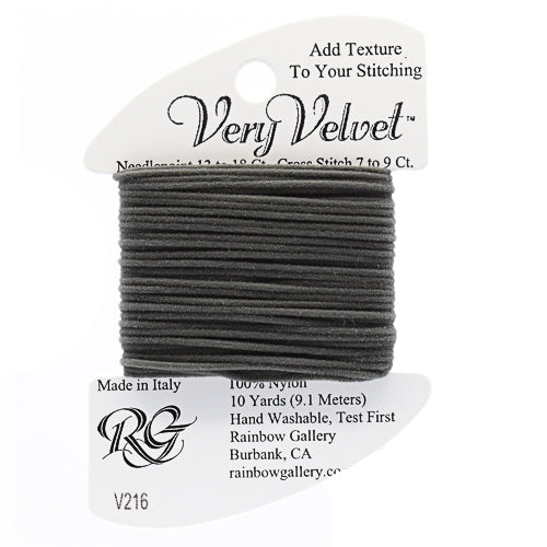 Very Velvet - V216 Dark Gray