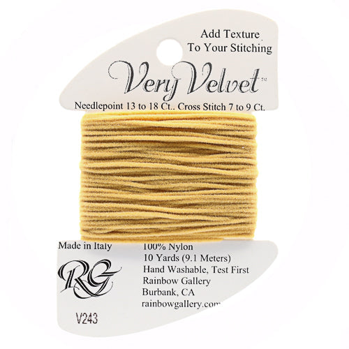 Very Velvet - V243 Pale Golden Brown
