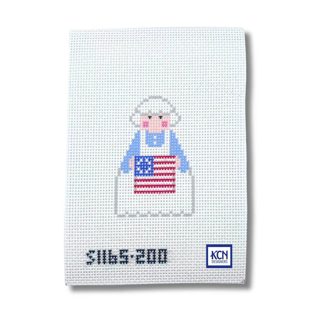 Betsy Ross Angel Printed Canvas