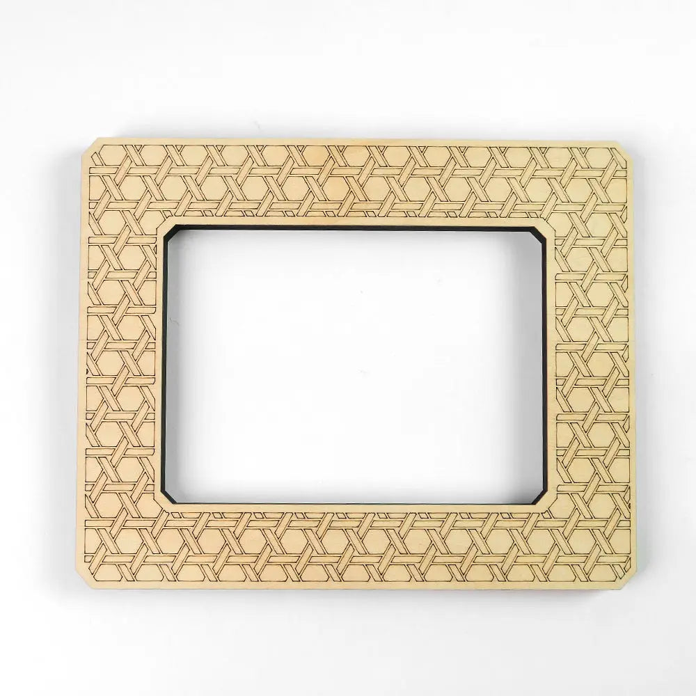 Rattan 4" X 5.5" Rectangle Stretcher Frame