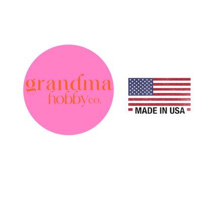 WIP Stripe Needlepoint Sticker | blue stripe | lns gift