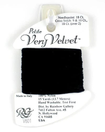 Petite Very Velvet - V601 Black