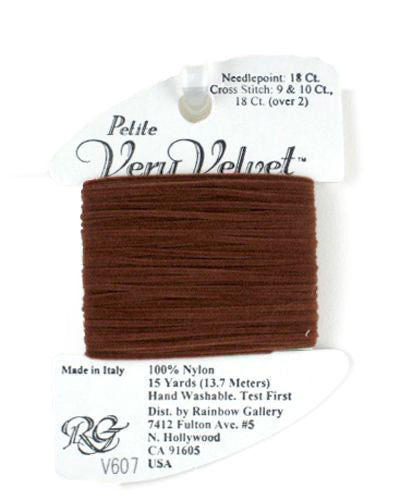 Petite Very Velvet - V607 Warm Brown