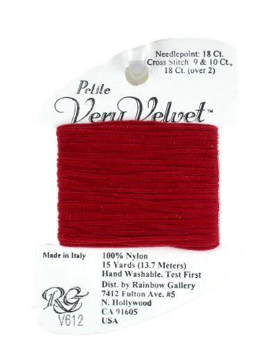 Petite Very Velvet - V612 Cherry Red