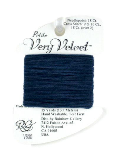 Petite Very Velvet - V630 Navy