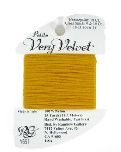 Petite Very Velvet - V657 Gold