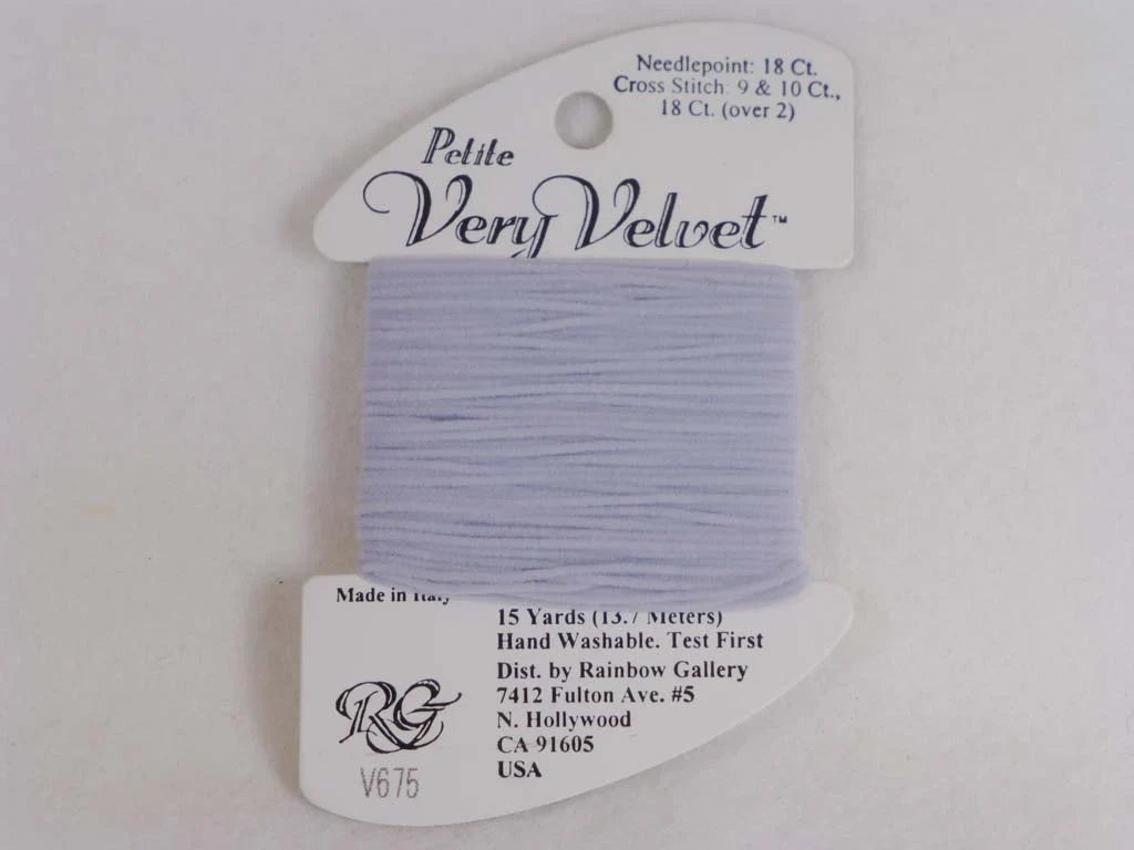 Petite Very Velvet - V675 Pearl Gray