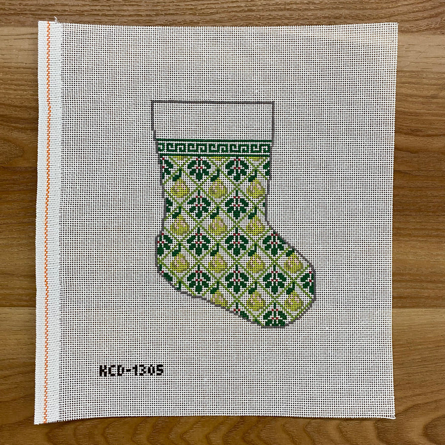 Pears Holiday Mini Sock Canvas
