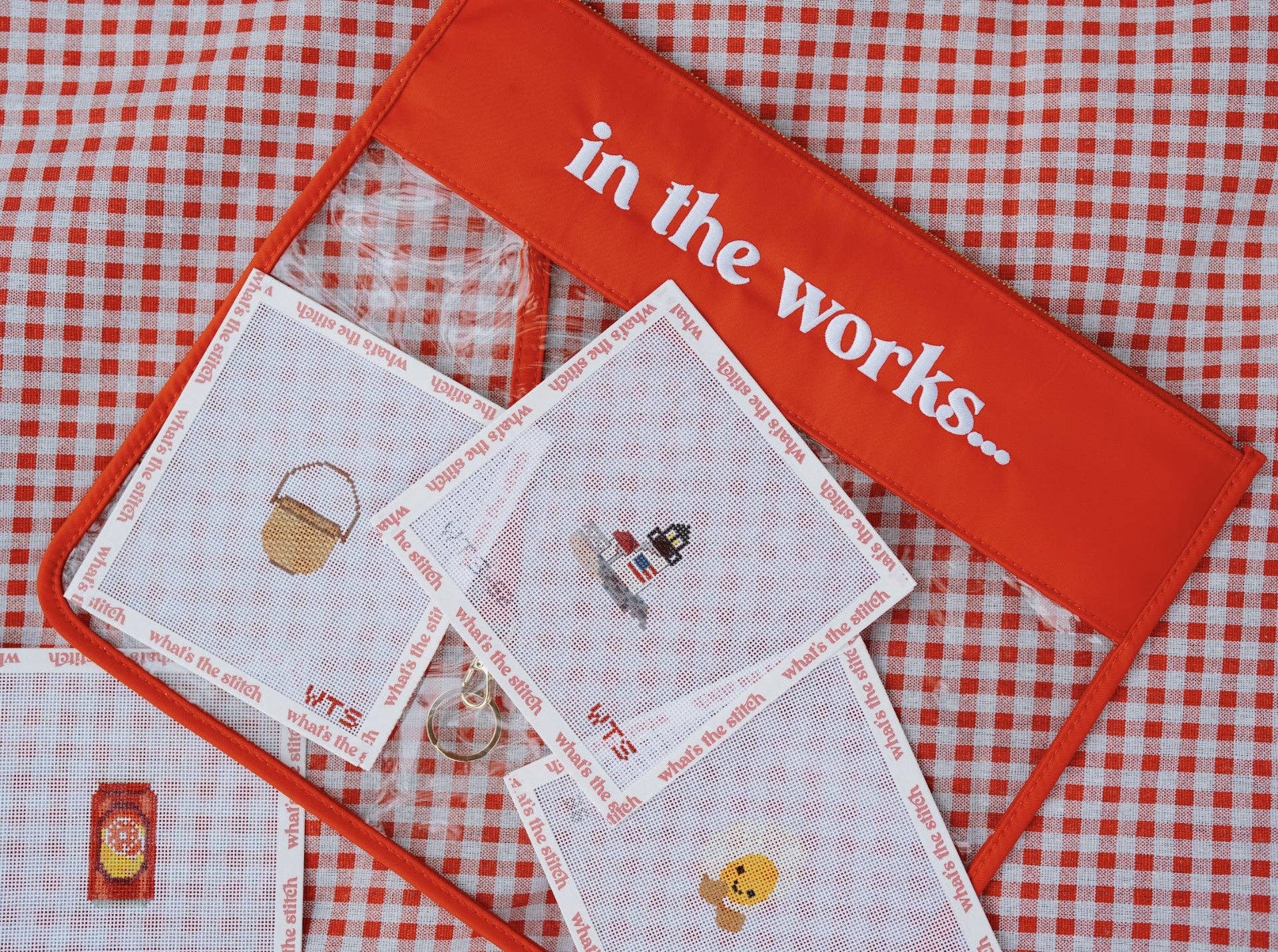 In The Works Project Bag: Cherry