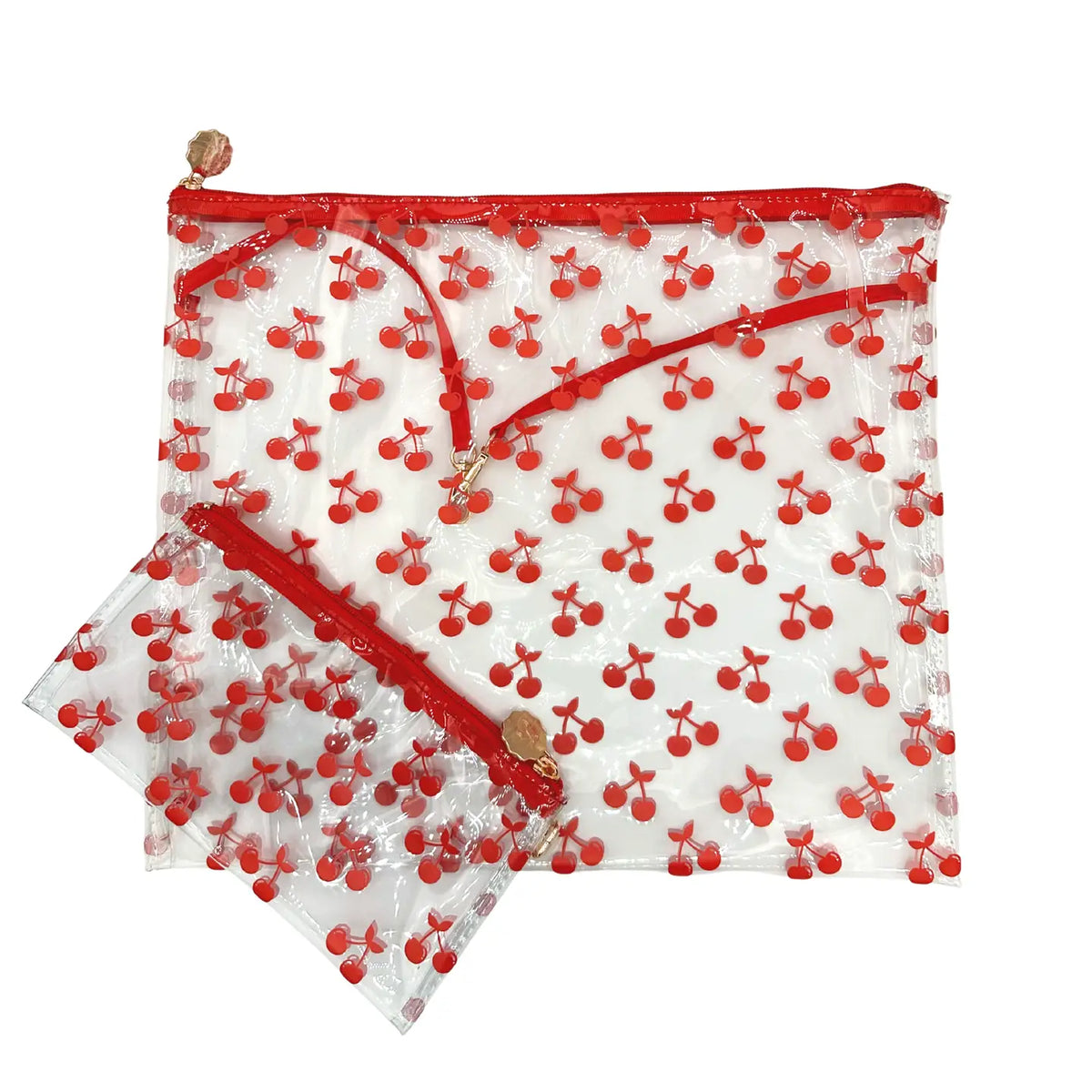 PVC+ Cherry Project Bag