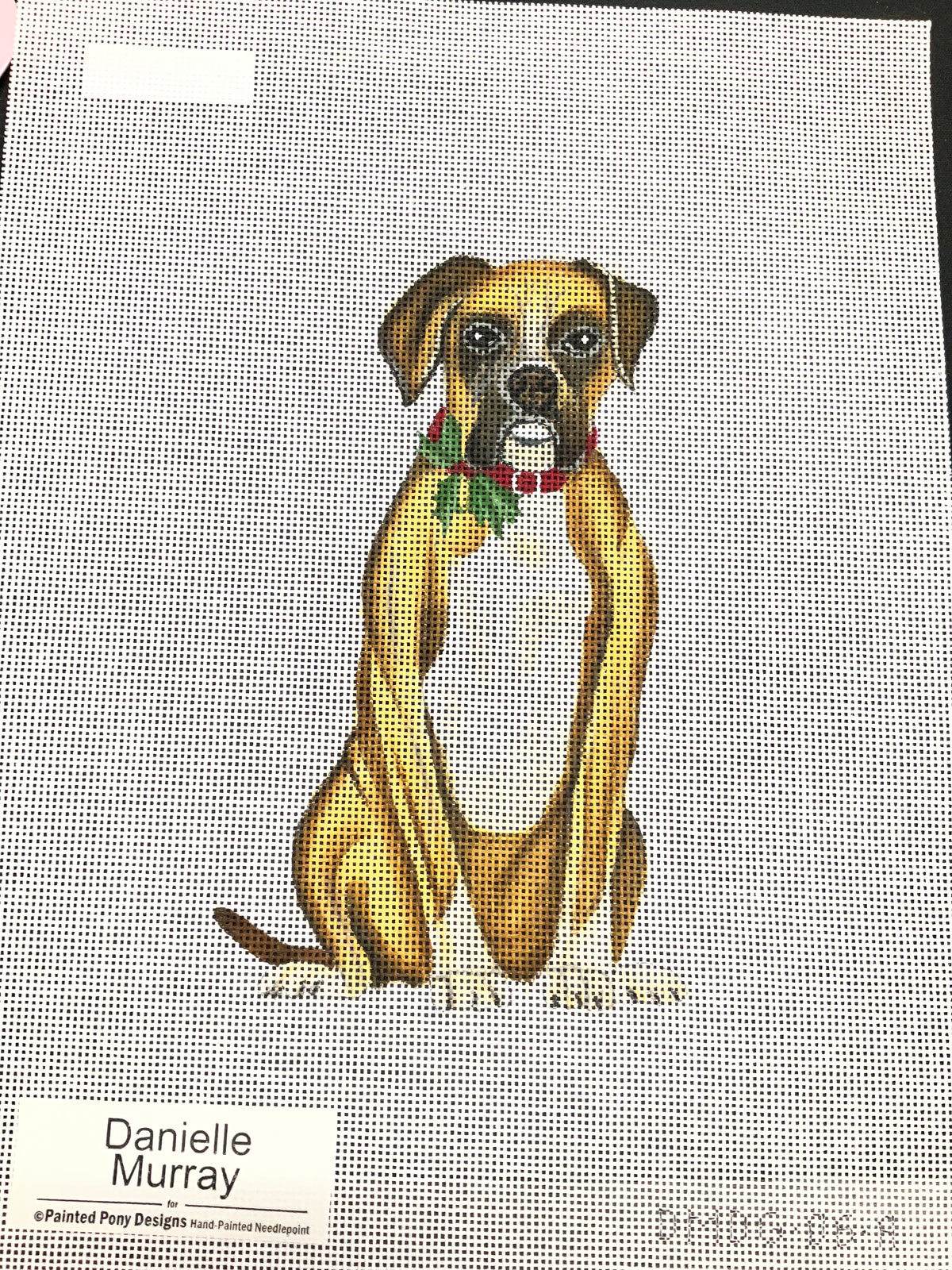 Holiday boxer ornament