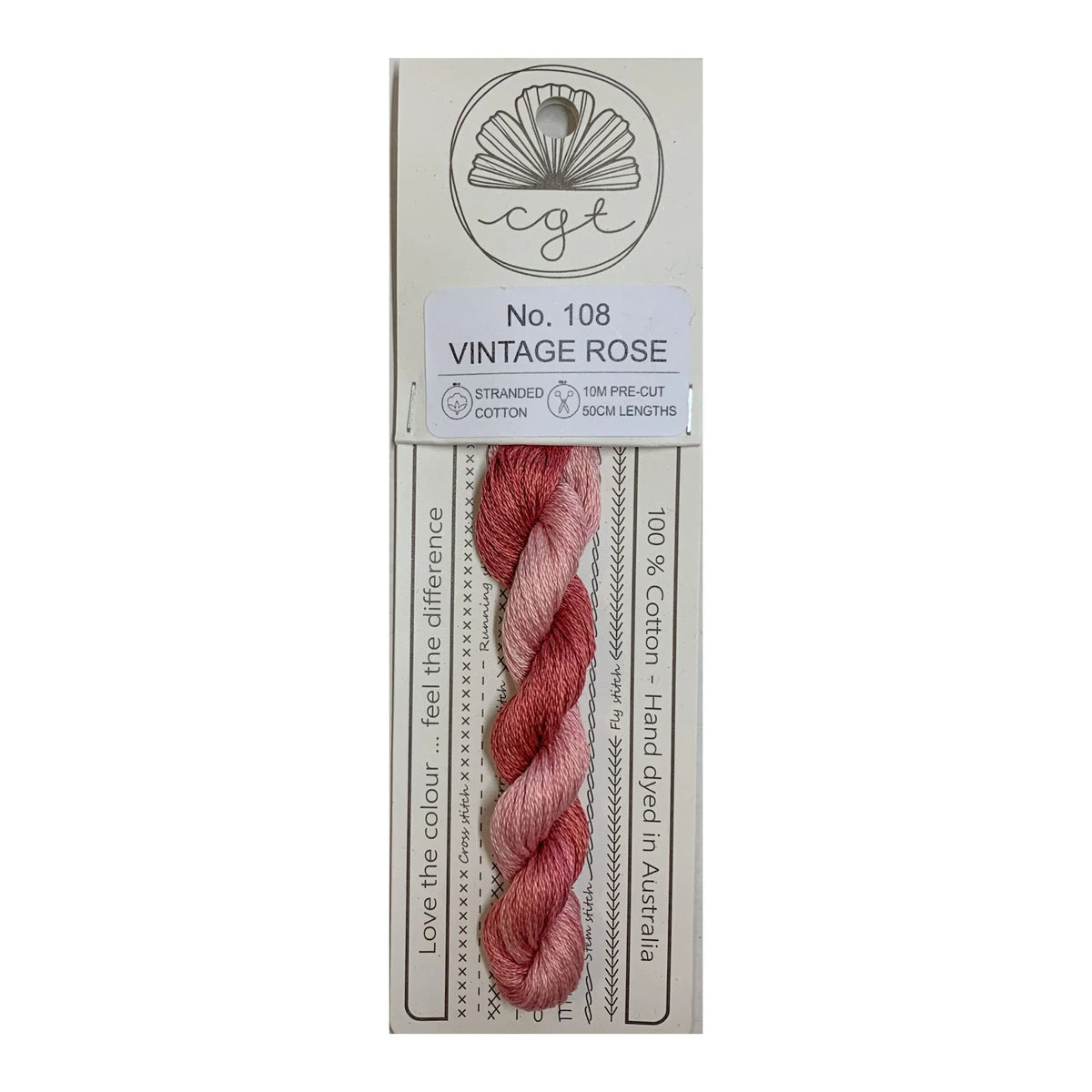 Cottage Garden Thread Vintage Rose