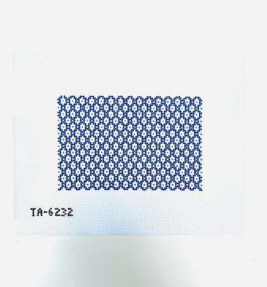 Dorset Leopard Navy Acrylic Purse Insert Canvas