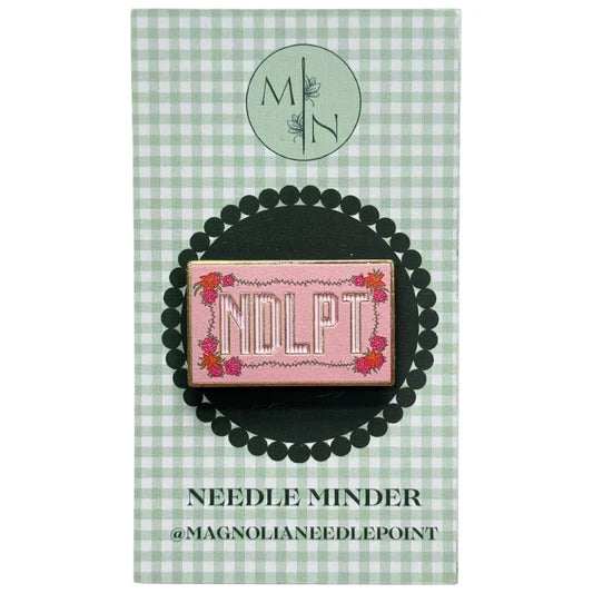 Pink Flowers Needle Minder