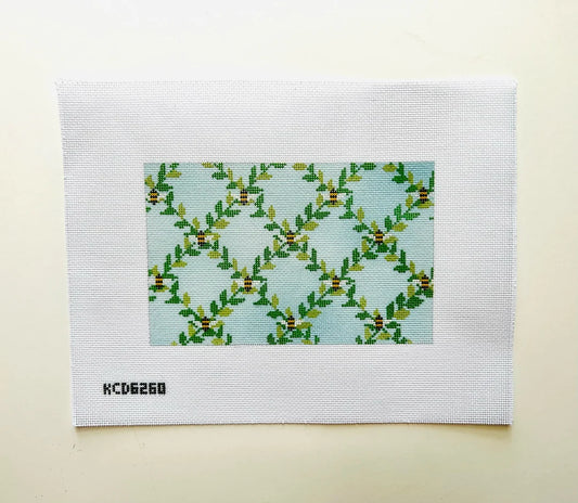 Bee Latice Acrylic Purse Insert Canvas