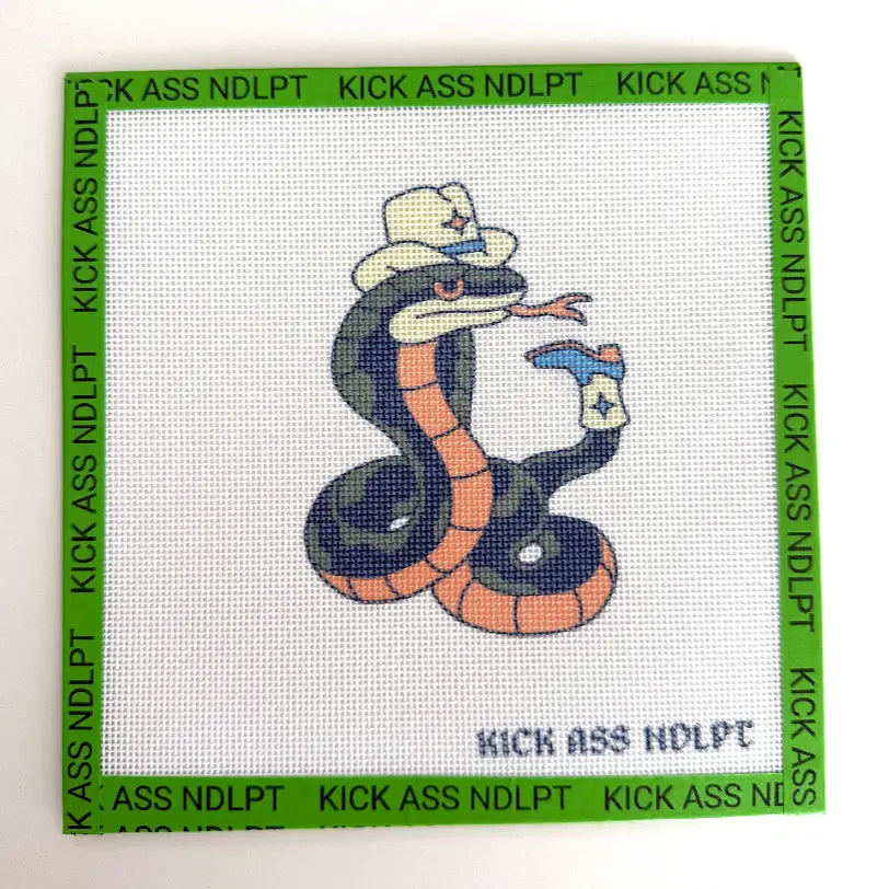 Sebastian the Snake Canvas