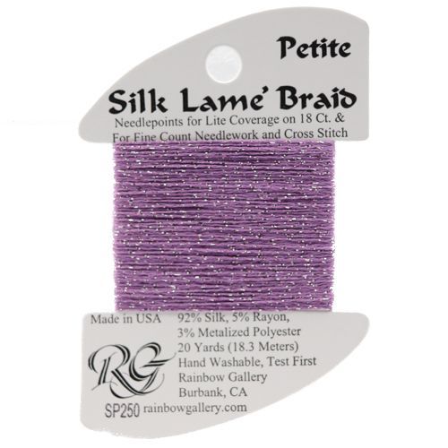 Silk Lame Braid Petite - SP250 Heather Glen