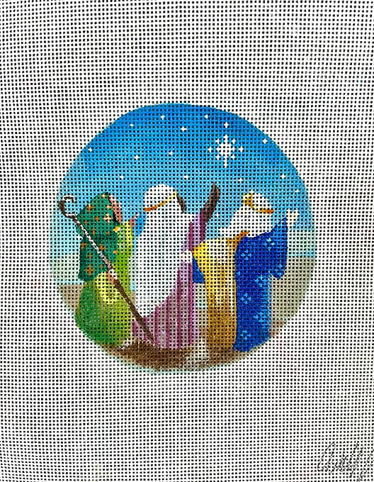 Nativity, Three Kings Under a Star
