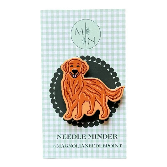 Red Golden Retriever Dog Needle Minder
