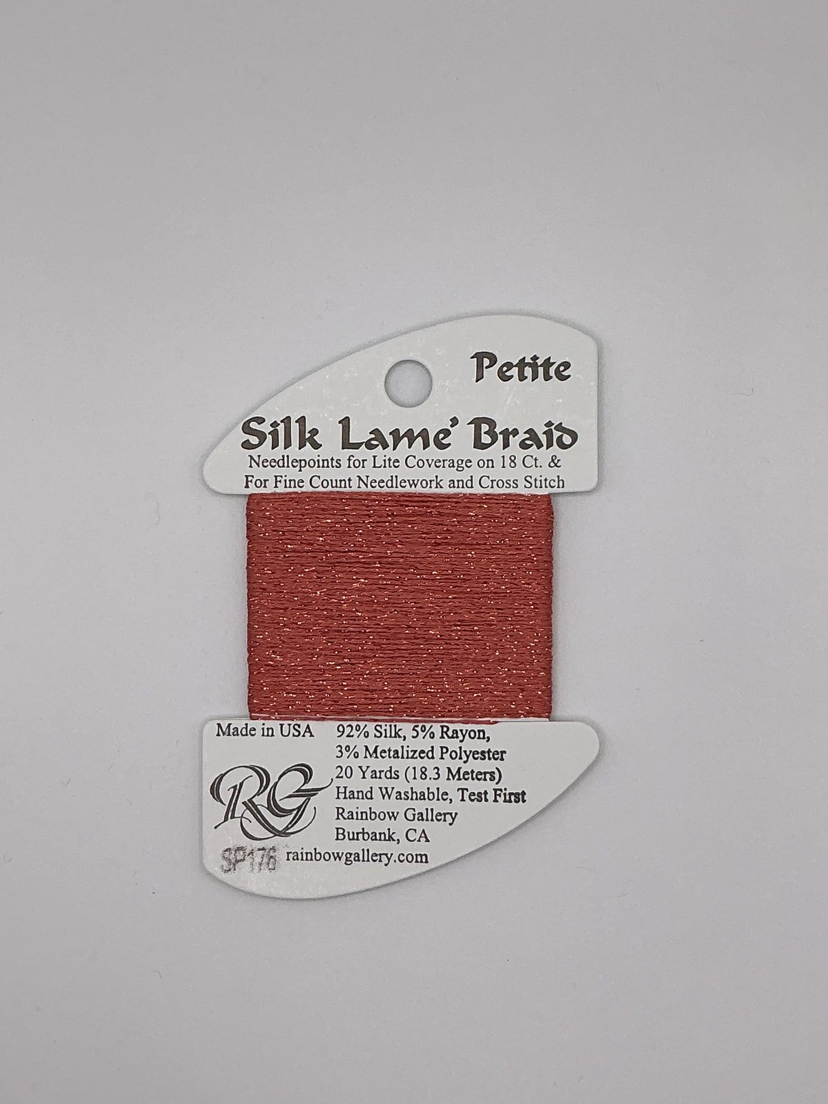 Silk Lame Petite SP176 CORAL