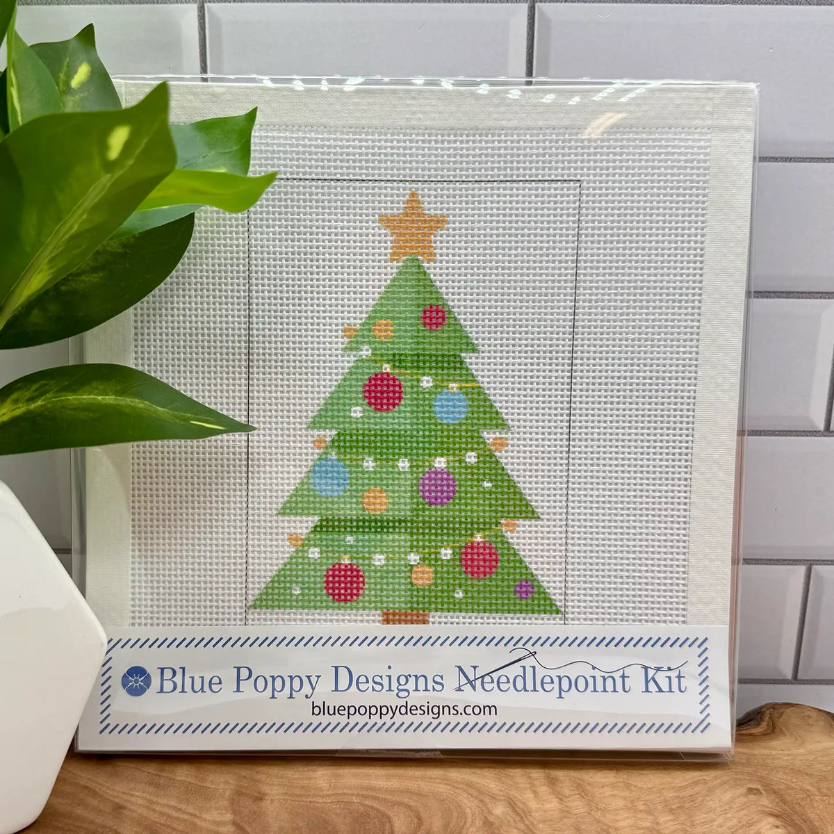 Christmas Tree Needlepoint Kit