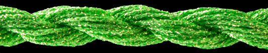 Threadworx #12 Overdyed Metallic Lime Twist 91050