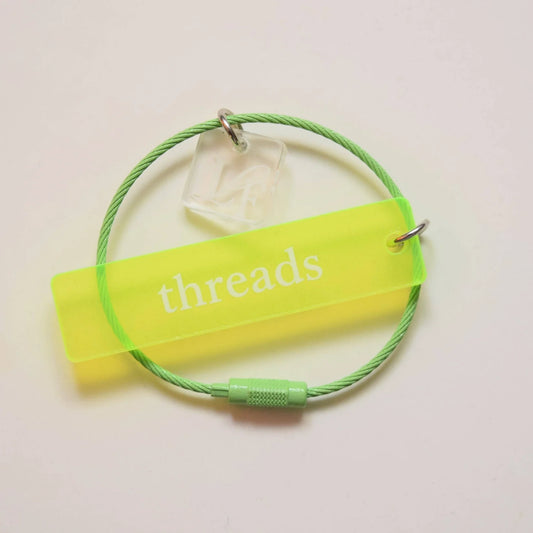 'threads' Thread Ring Lime