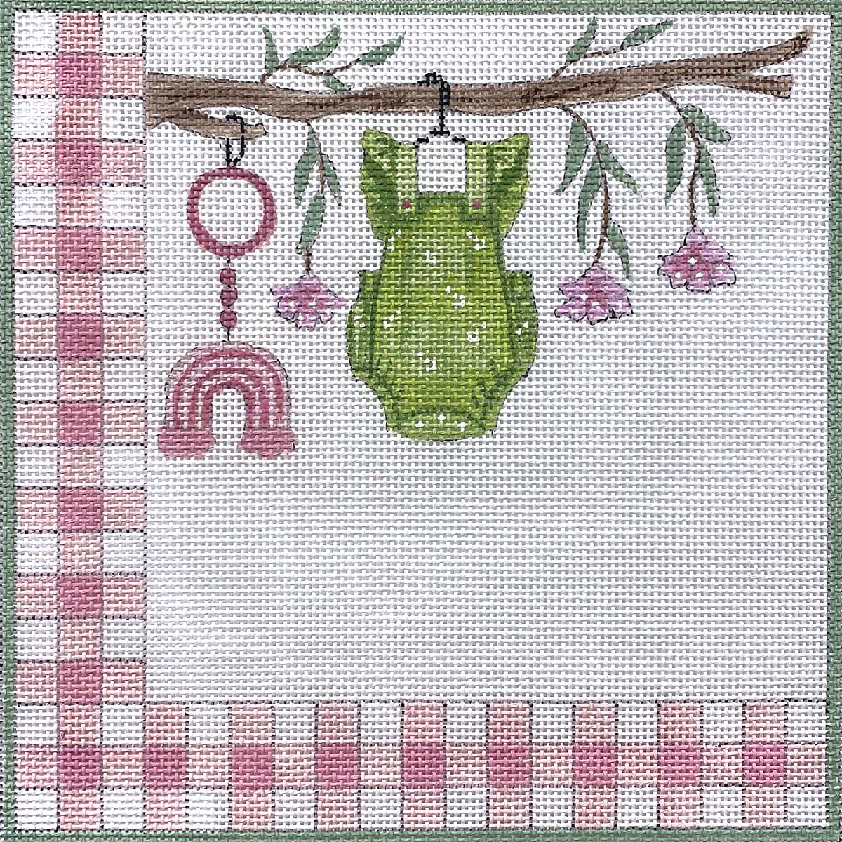 Boho Girl Birth Announcement