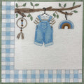 Boho Boy Birth Announcement