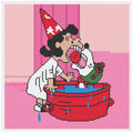 PEANUTS "Great Pumpkin" Lucy & Snoopy Bobbing for Apples