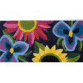 Floral Navy Clutch Insert