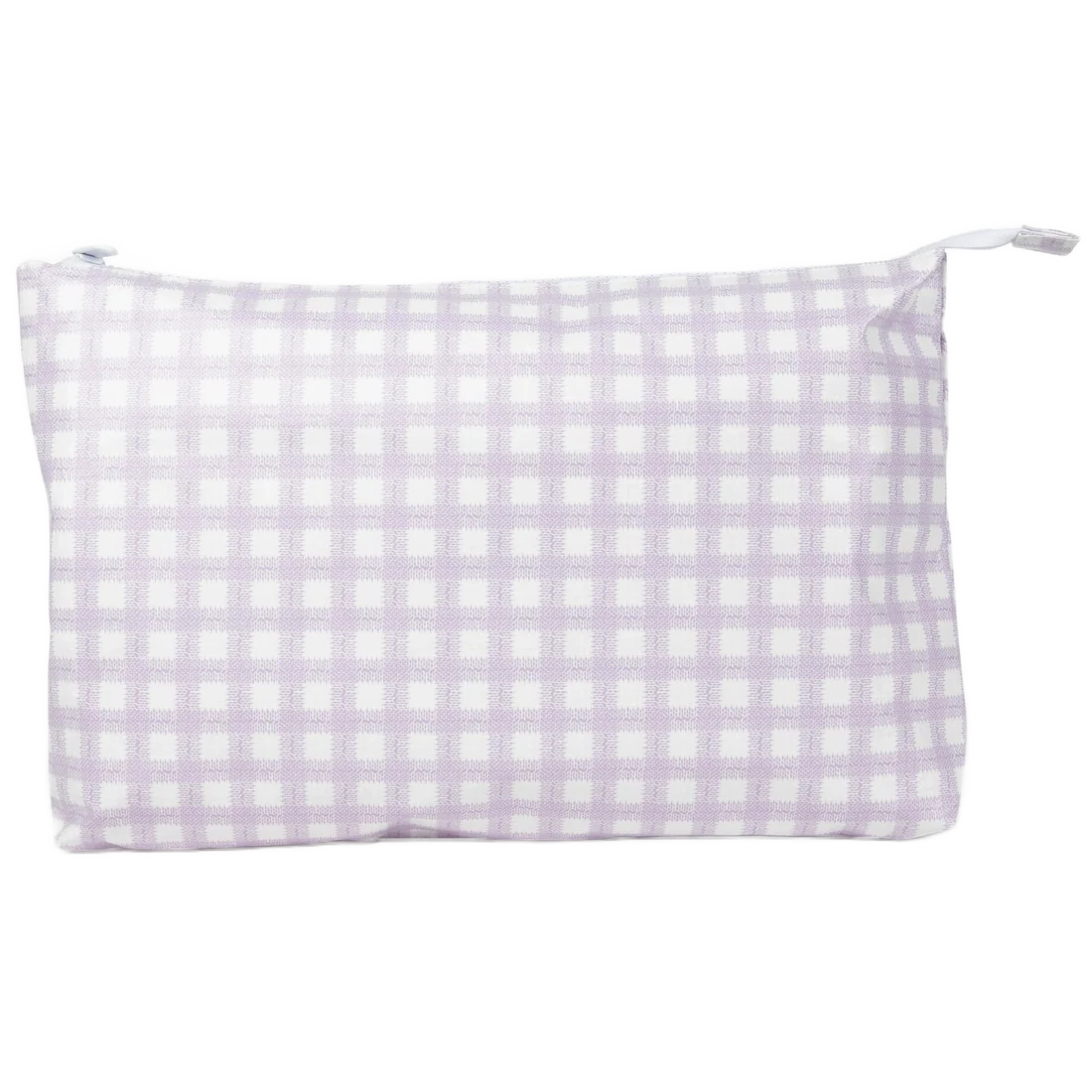 Lilac Gingham Medium Stash Bag
