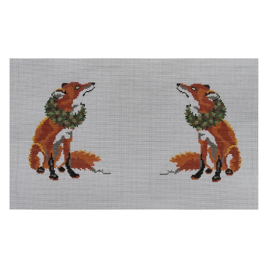 Christmas Fox (Left & Right)