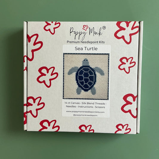 Sea Turtle Needlepoint Kit