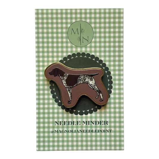 Brown German Shorthaired Pointer GSP Needle Minder