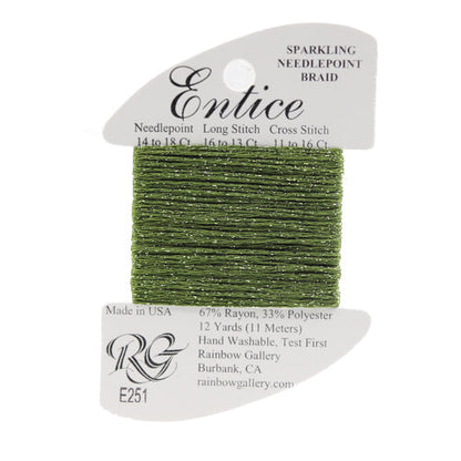 ENTICE E251-GREEN OLIVE