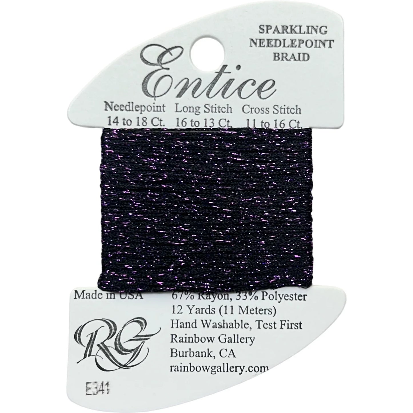ENTICE E341-MARDI GRAS PURPLE