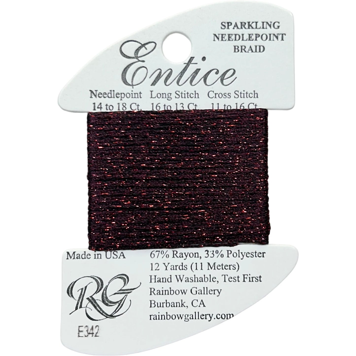 ENTICE E342-RED WINE